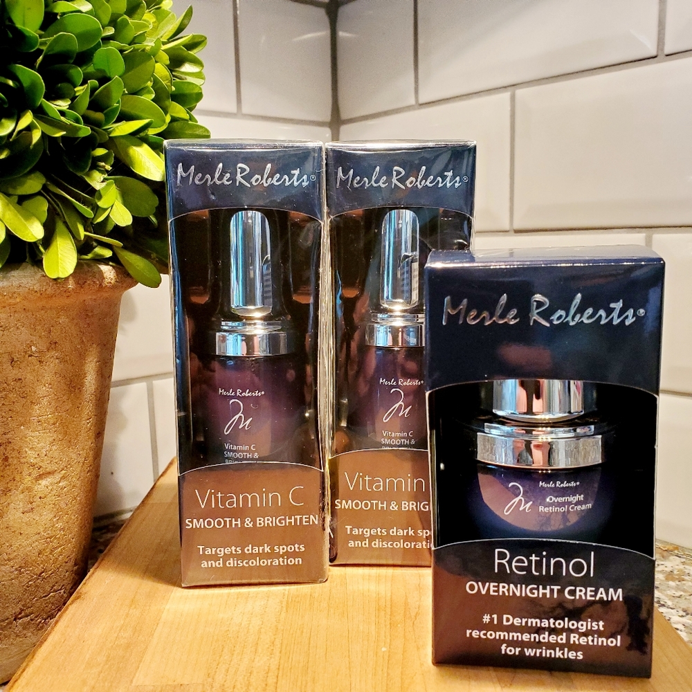 Merle Roberts 2 Smooth & Brighten, 1 Retinol Cream